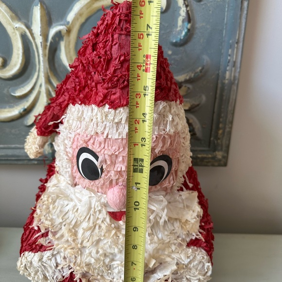 Vintage Santa Claus piñata tissue paper - Picture 8 of 11